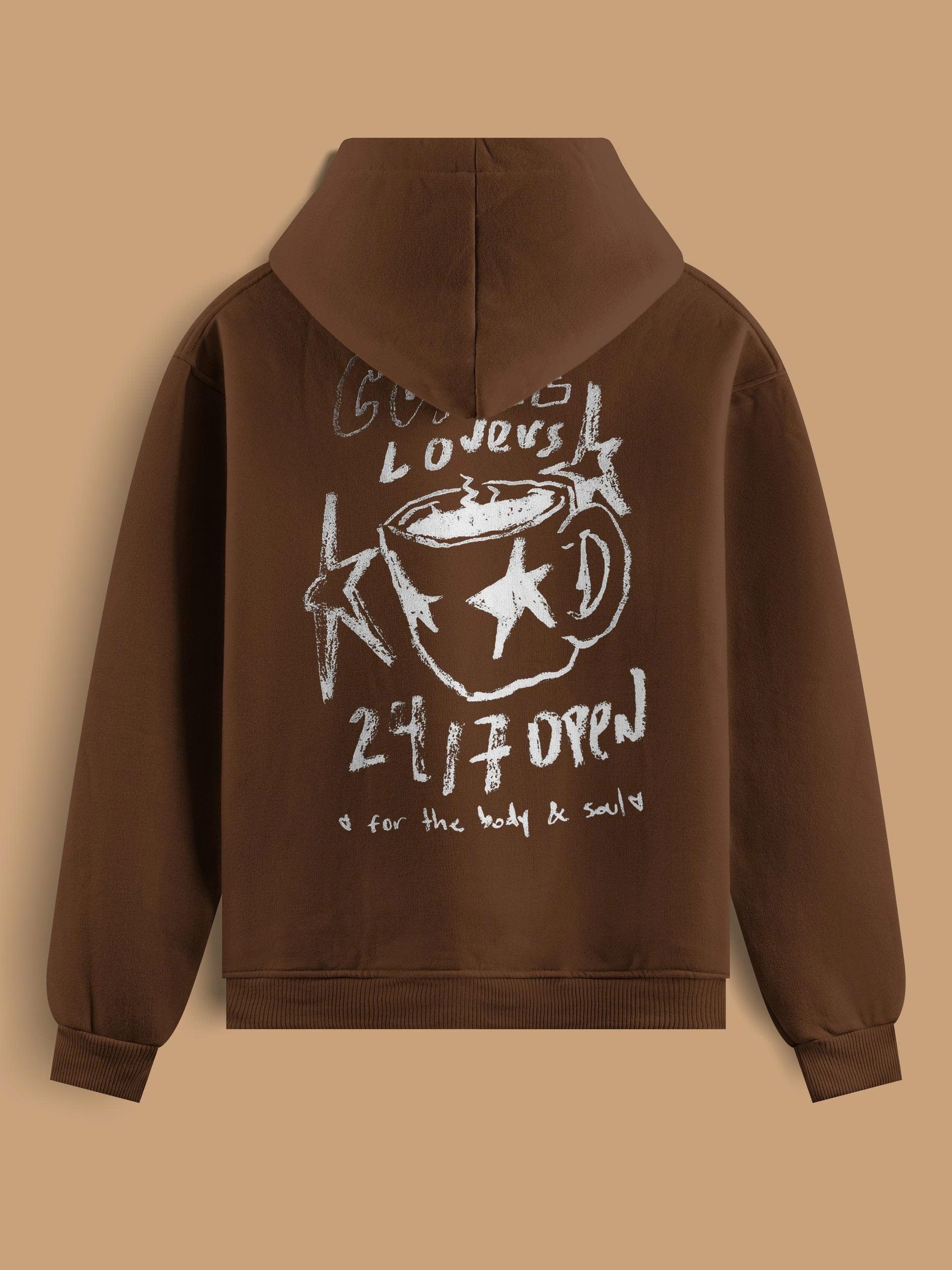 Midnight Doodle - Oversize Hoodie