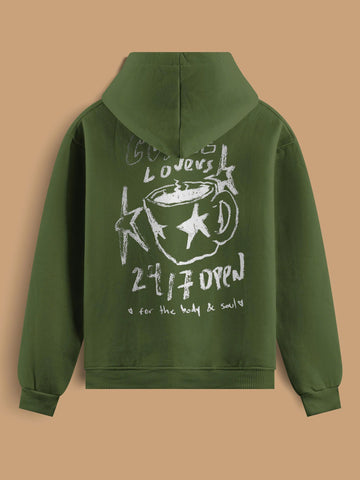 Midnight Doodle - Oversize Hoodie