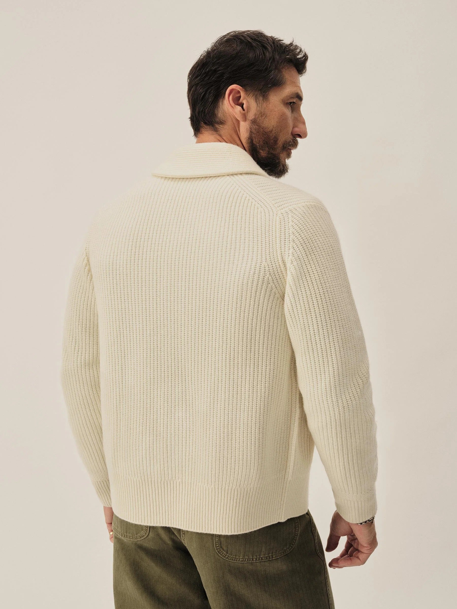 California Cashmere Shawl Cardigan