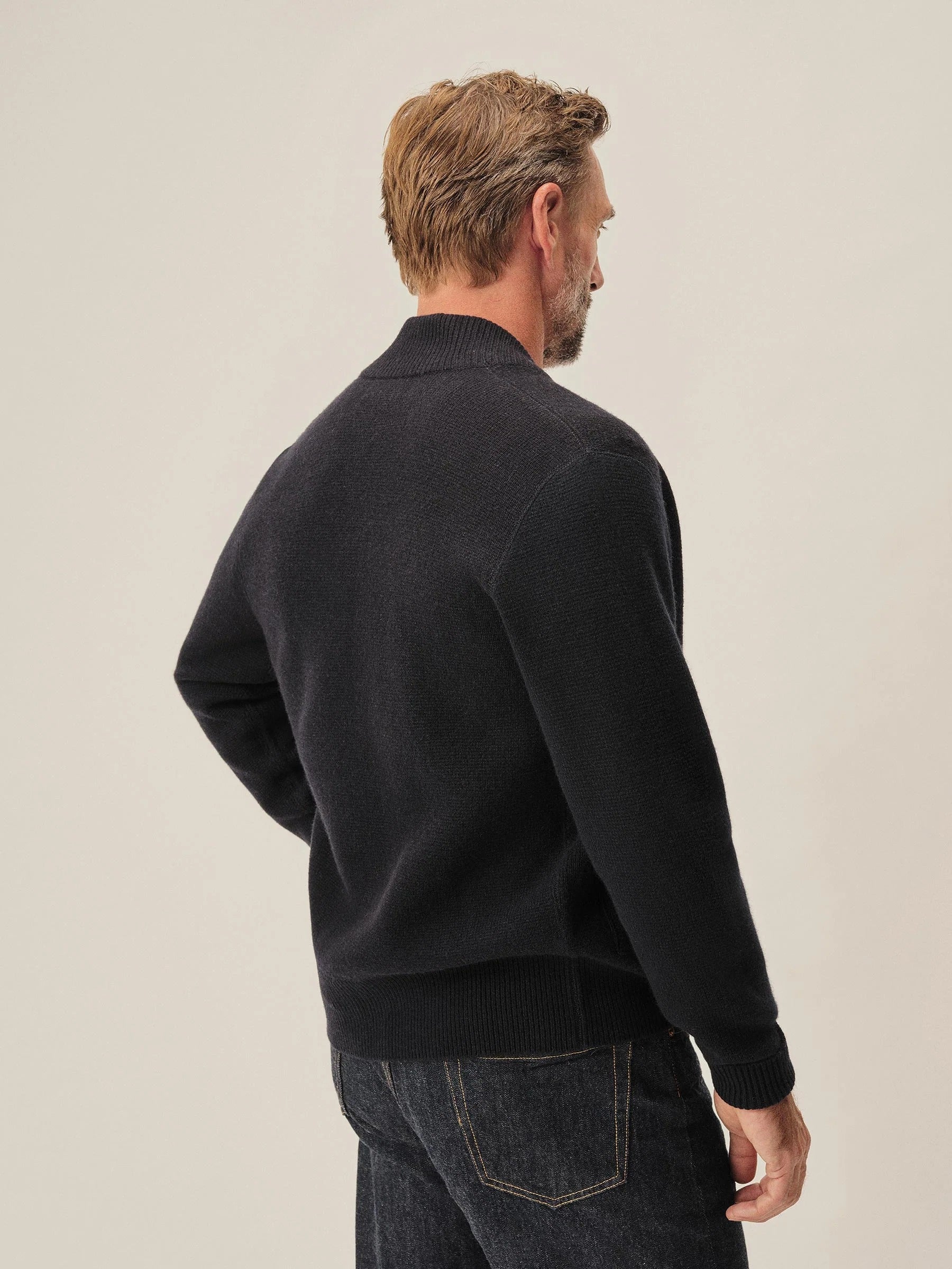 Heritage Wool Zip Cardigan